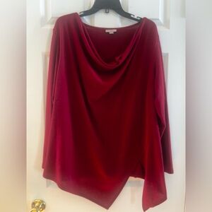 Elegant Red Women's Sweater